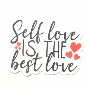 Self Love Vinyl Sticker